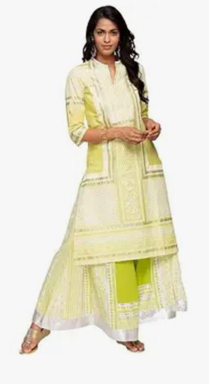 Woman Green Printed Skirt in Germany
