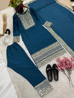 Chinnon Silk Embroidery Suit in Germany