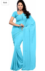 Bollywood Plain Georgette Saree in Berlin