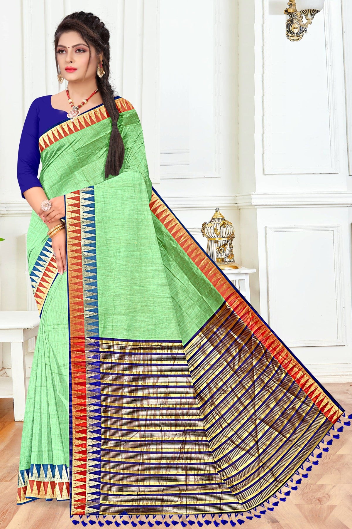 Pure Cotton Saree in Germany