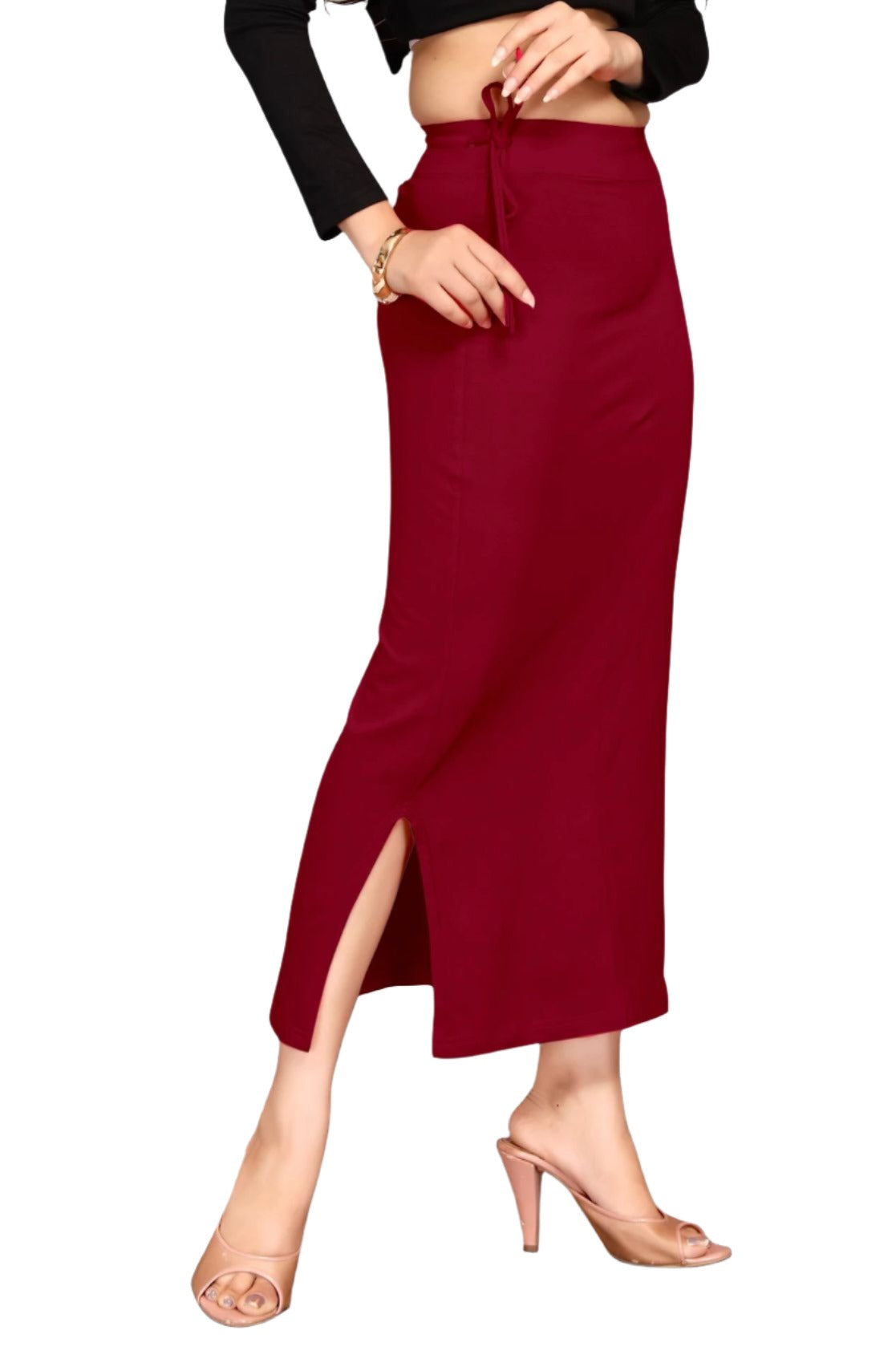Women`s Comfy Saree Shapewear Nylon Blend Petticoat in Berlin