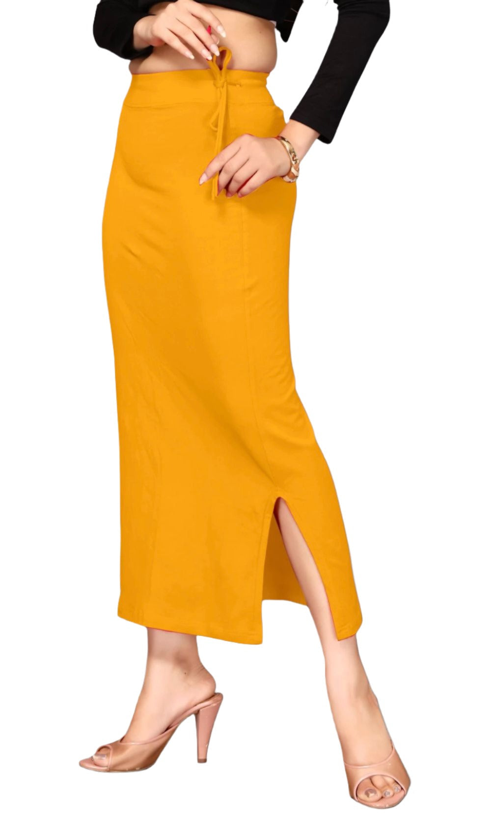 Women`s Comfy Saree Shapewear Nylon Blend Petticoat in Berlin