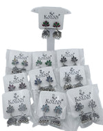 Trendy Ethnic Silver Earrings in Essen