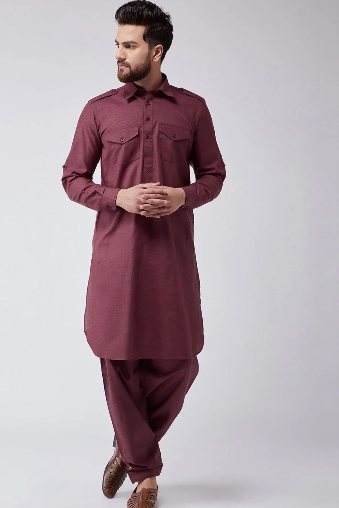 Mens Pathani Kurta Set in Germany