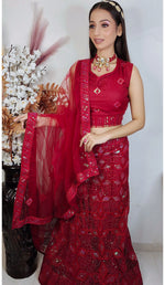 Partywear complete stitched Lehenga Choli set in Germany