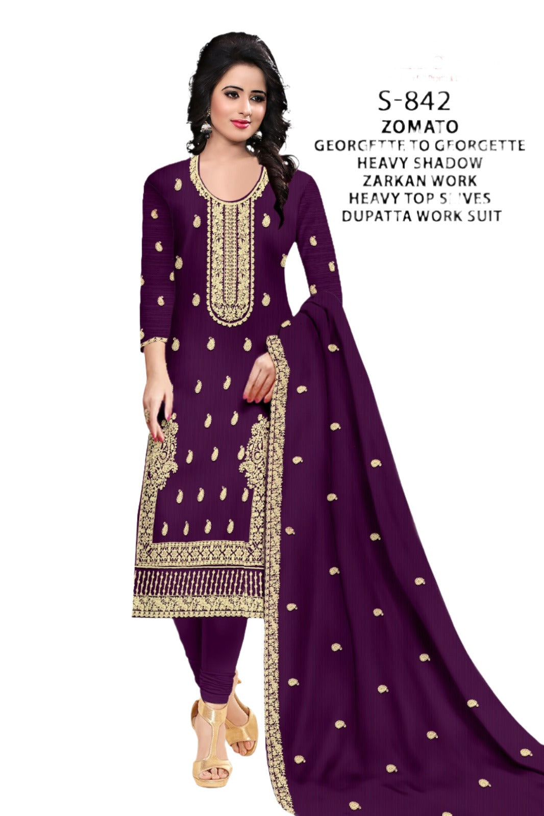 Georgette Heavy Zarkan Works Suit in Berlin