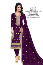 Georgette Heavy Zarkan Works Suit in Berlin