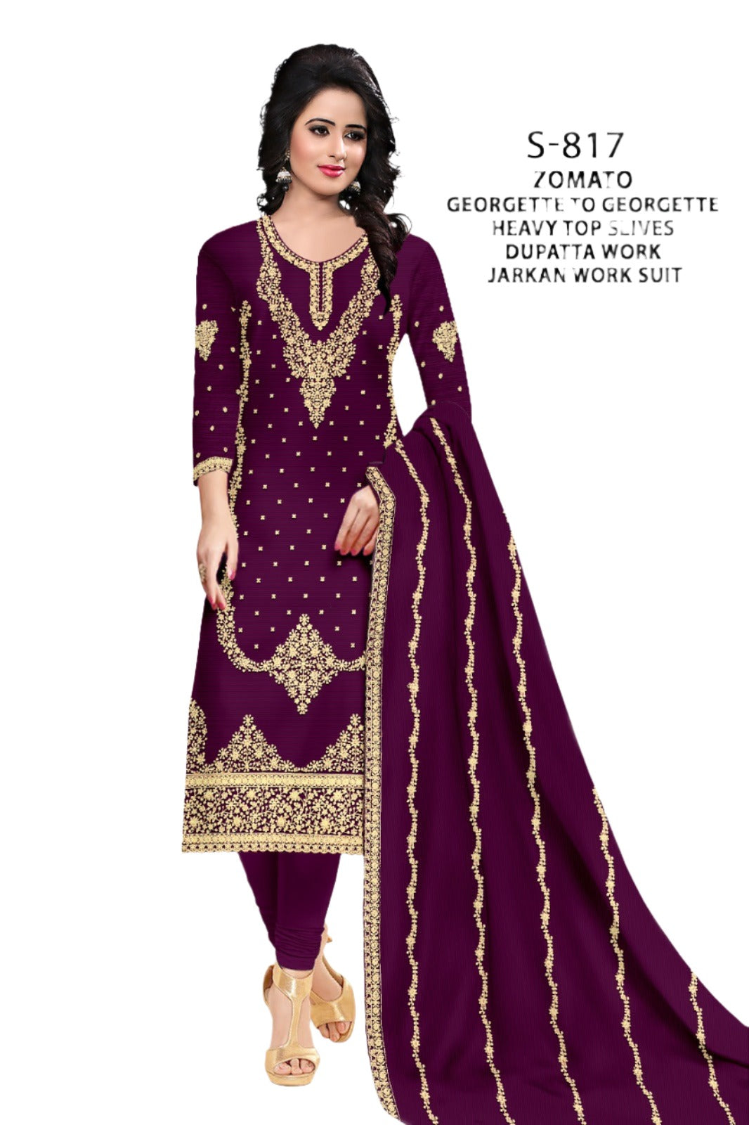 Georgette Heavy Zarkans Works Suit in Munich