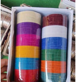 Glossy Beauty Alloy Velvet bangles (1 Set Of 12 Bangles) in Berlin