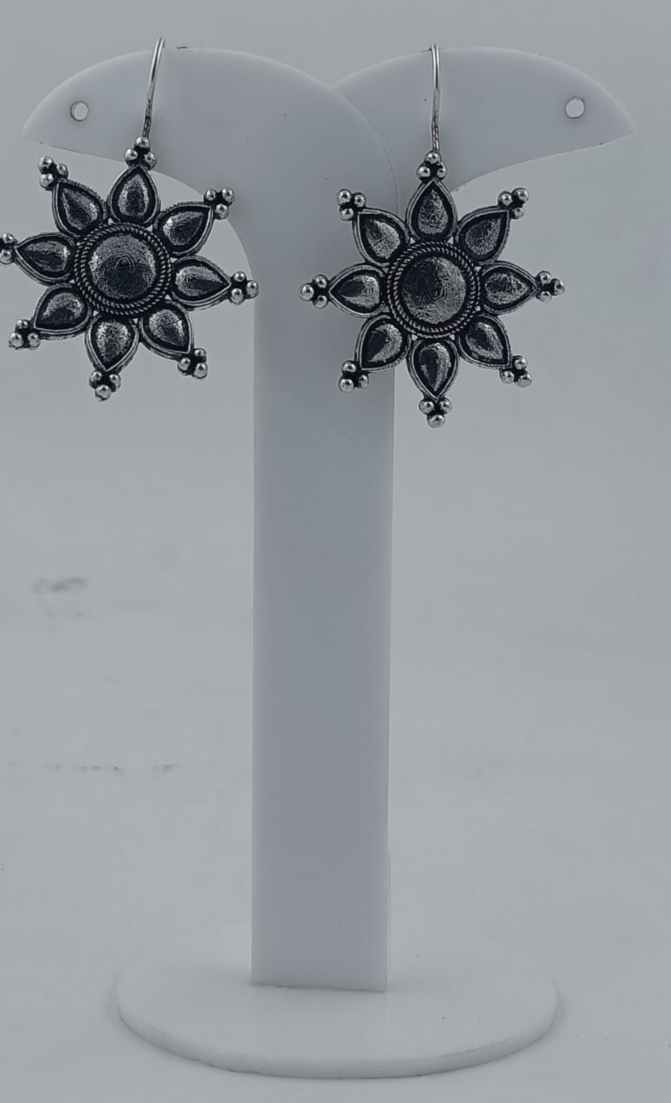 Silver Star Stone Work Wear Earring in Berlin