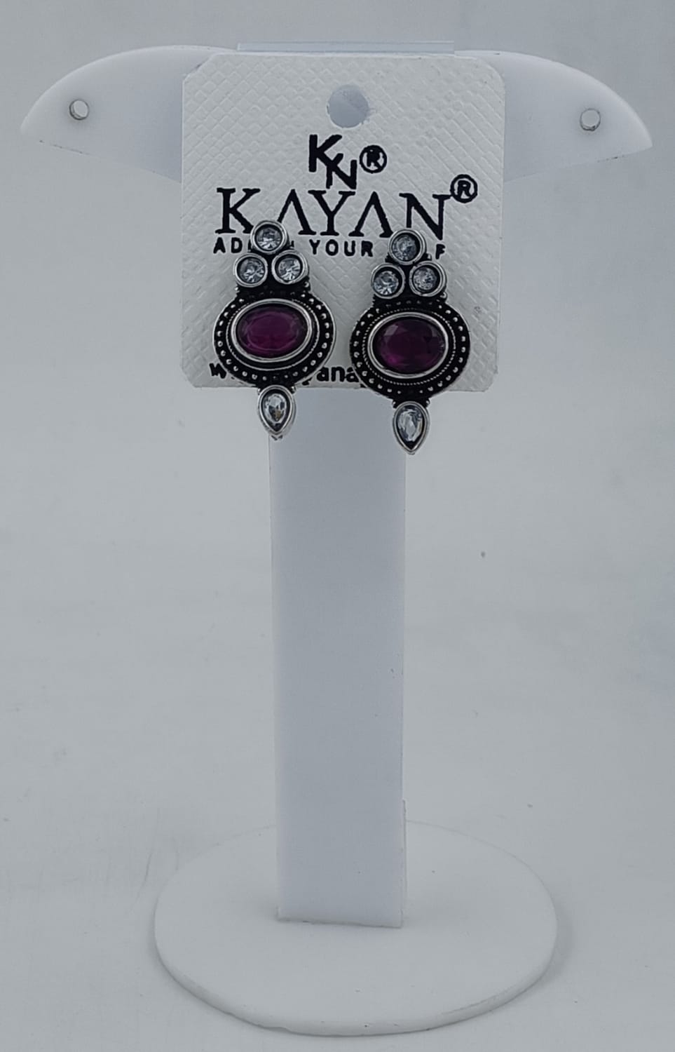 Silver cut stone Earring in Germany