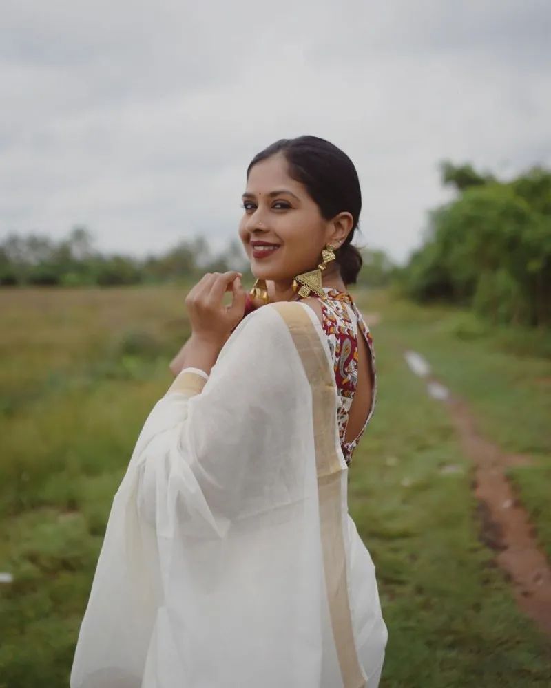 Onam Festival Saree in Germany