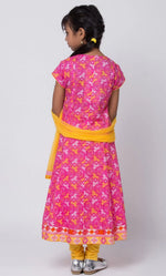Girls Festive & Party Kurta and Churidar Set in Munich