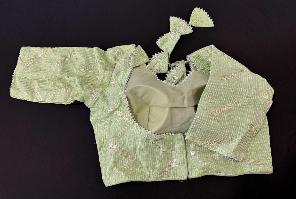 Zari Georgette Embroidery Work Design Blouse in Berlin