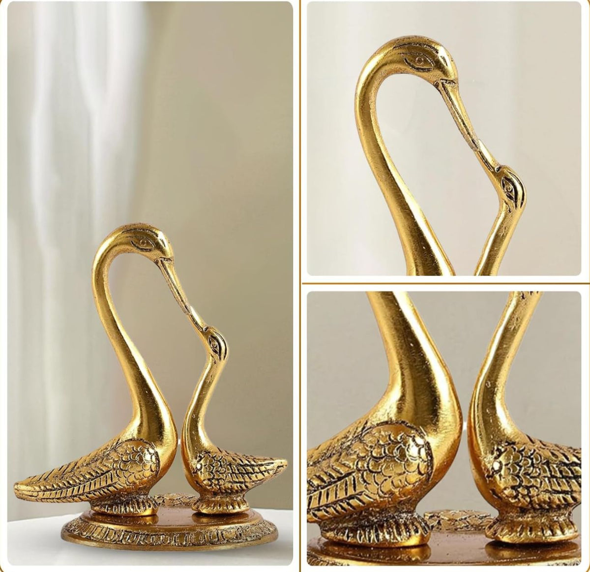 Swan Pair Showpiece | Pair of Kissing Duck in Berlin