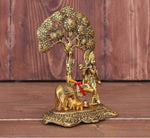 Home Decor & Gifts Metal Krishna With Cow in Munich