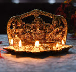 Laxmi Ganesh Saraswati Idol Diya Oil Lamp Deepak in Germany