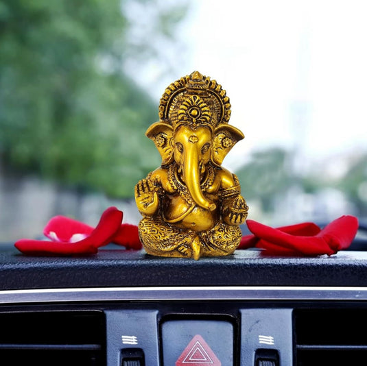 Lord Ganesh Idol for Car Dashboard Home Decor in Germany
