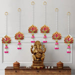 Lotus Tassel Door & Wall Hanging in Munich