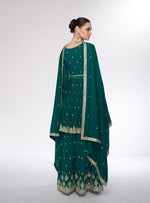 Premium Silk Embroiderd Work Suit With Dupatta in Berlin
