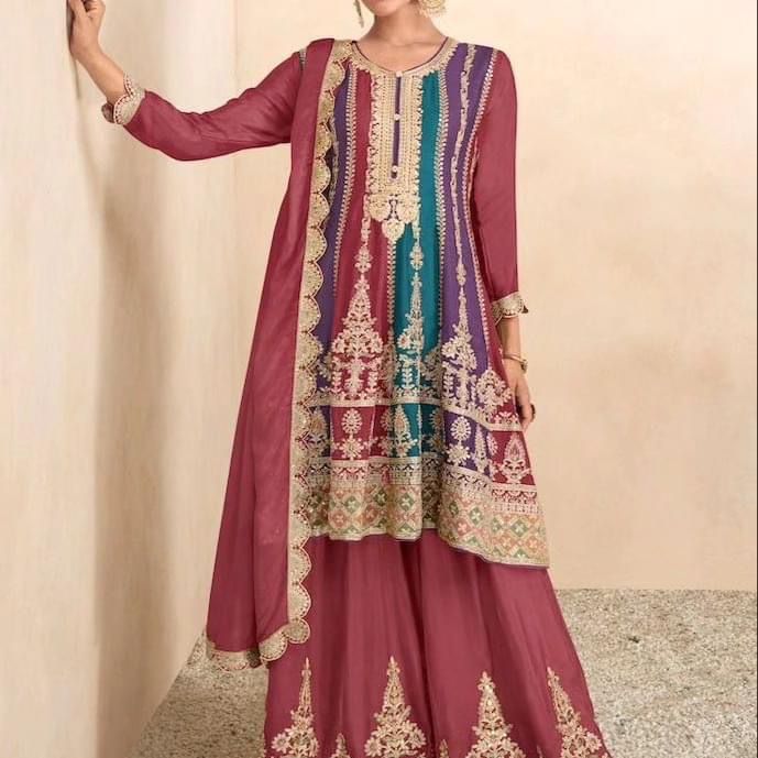 Designer Wedding Wear Latest Anarkali Style in Munich
