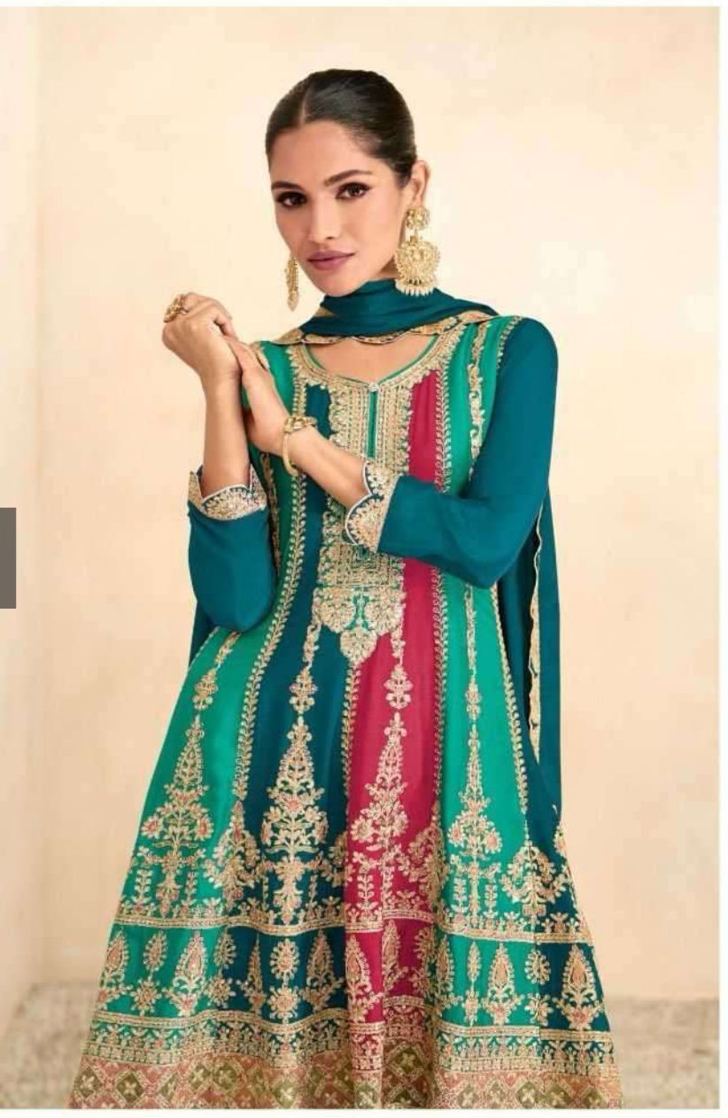 Designer Wedding Wear Latest Anarkali Style in Berlin