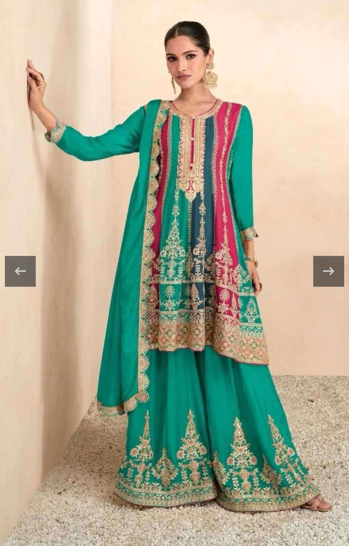Designer Wedding Wear Latest Anarkali Style in Berlin