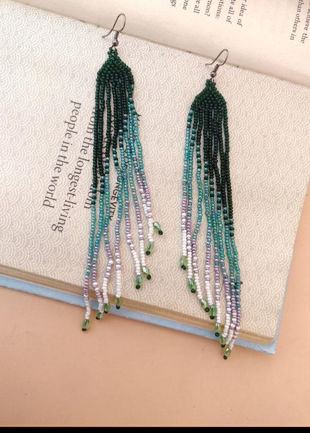 Designer Hand crafted Embroidery Earring in Berlin