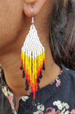 Designer Beaded Earrings in Poland