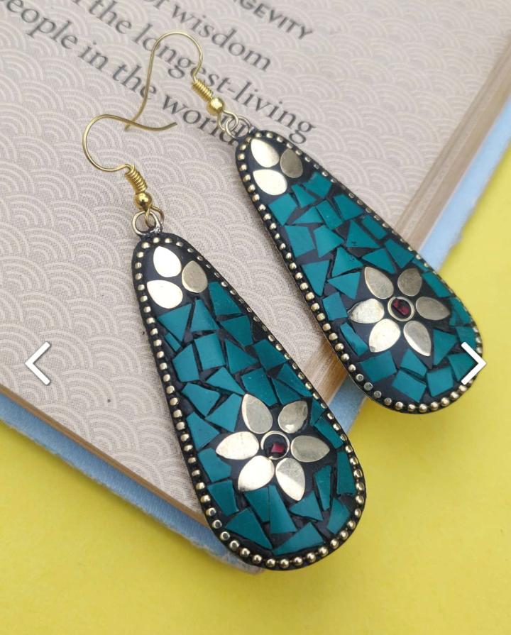 Boho Tibetan Style Light Weight Partywear Earring in Munich