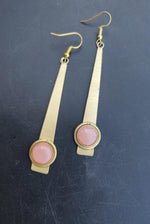 Gold Plated Long Dangler Earrings in Germany