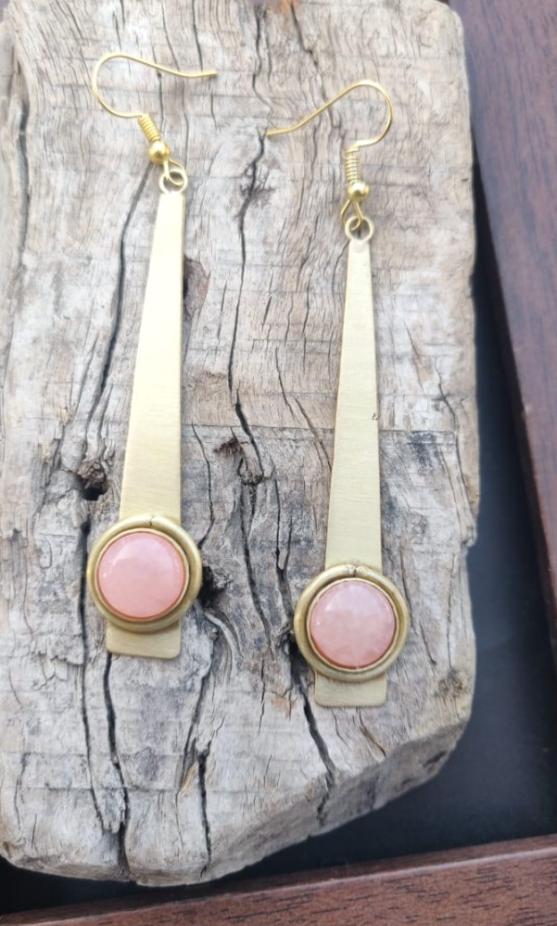 Gold Plated Long Dangler Earrings in Germany