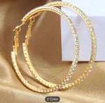 Hoop Earrings Circle Golden in Berlin Namma Markt