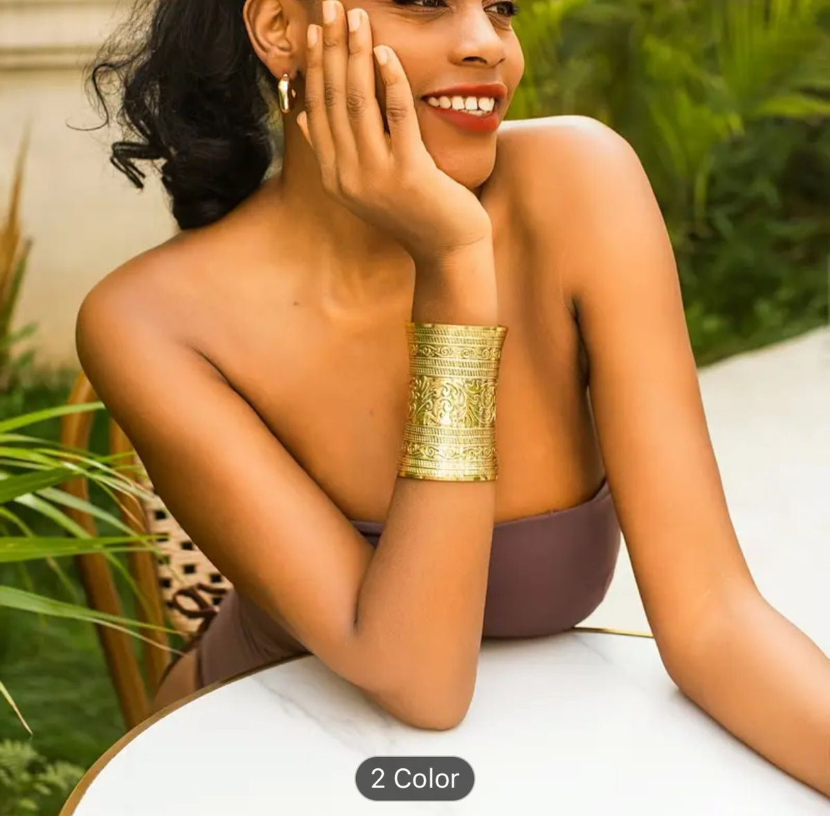 GERMAN GOLD TRIBAL STYLE BANJAARA BRACELET IN BERLIN