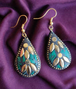 Tibetan Afghani Laq Drop Shape Light weight Partywear Fashionable Earring in Berlin