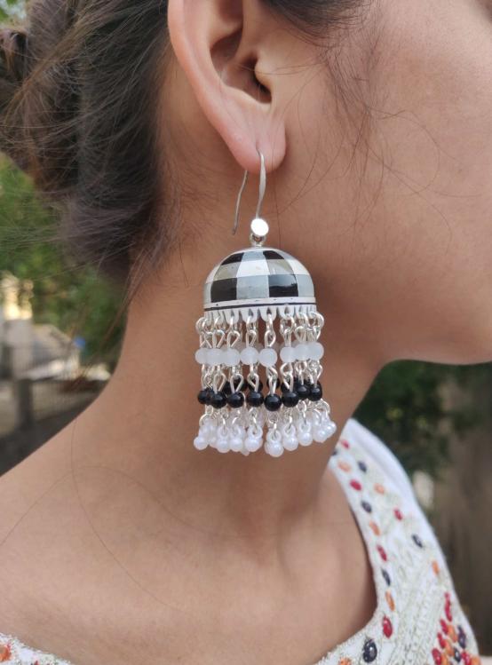 Handmade Handpainted Cheque Meenakari Work in Germany