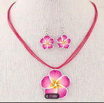 Polymer Clay Flower Necklace Sets with Dangle Earing Women Girl in Berlin