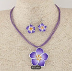 Polymer Clay Flower Necklace Sets with Dangle Earing Women Girl in Germany (Copy)