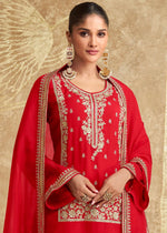 Embroidered Chinon Silk Pakistani Suit in Berlin