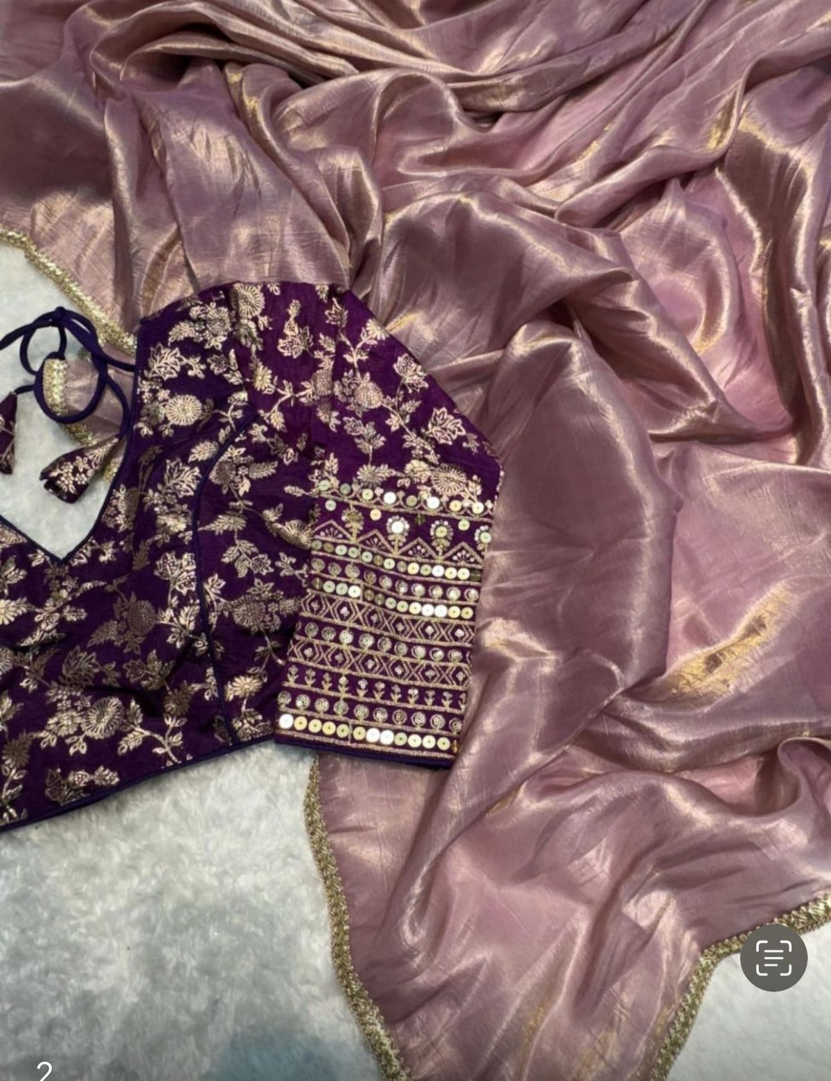 Designer Tissue Silk Saree in Berlin