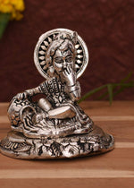 Antique Silver-Toned Bal Gopal Krishna Idol Showpiece in Munich