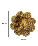 Gold-Toned Tortoise Fengshui Showpiece in Germany