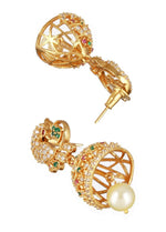 Gold-Plated Stone Studded & Beaded Jewellery Set in Munich