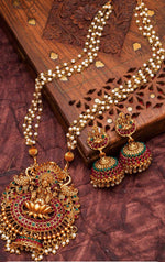 Gold-Plated Gold-Toned Choker Necklace Jewellery Set in Germany
