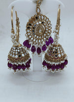 FASHION PARTY WEAR EARRINGS AND MANGTIKKA IN GERMANY
