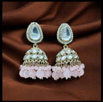 Silver Plated Alloy Jhumki Earring in Berlin