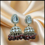 Silver Plated Alloy Jhumki Earring in Berlin