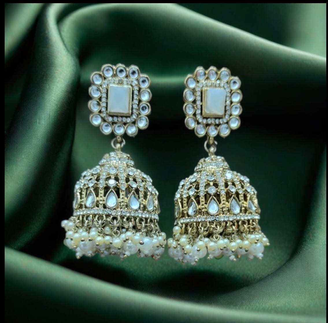 Traditional Indian Jhumka Earrings for Women in Berlin