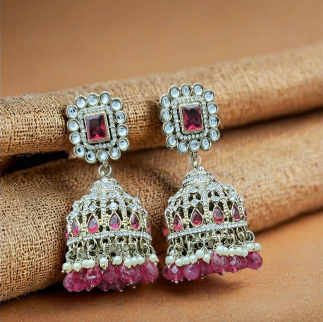 Traditional Indian Jhumka Earrings for Women in Berlin