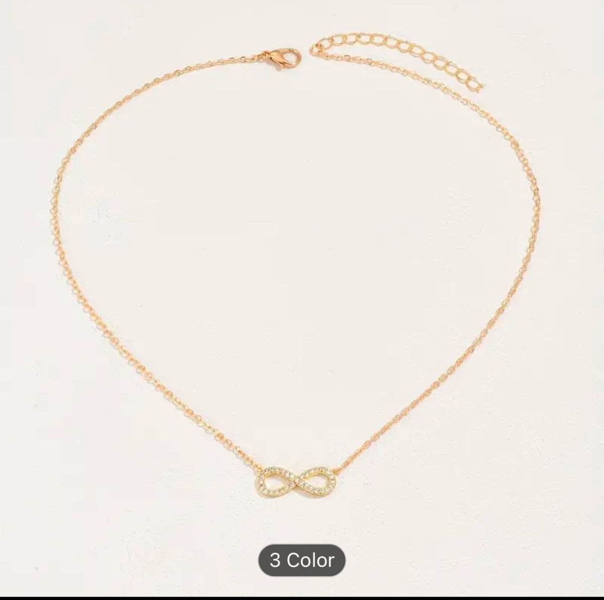 Stainless Steel Jewelry Infinity Pendant Choker Necklaces for Women in Germany